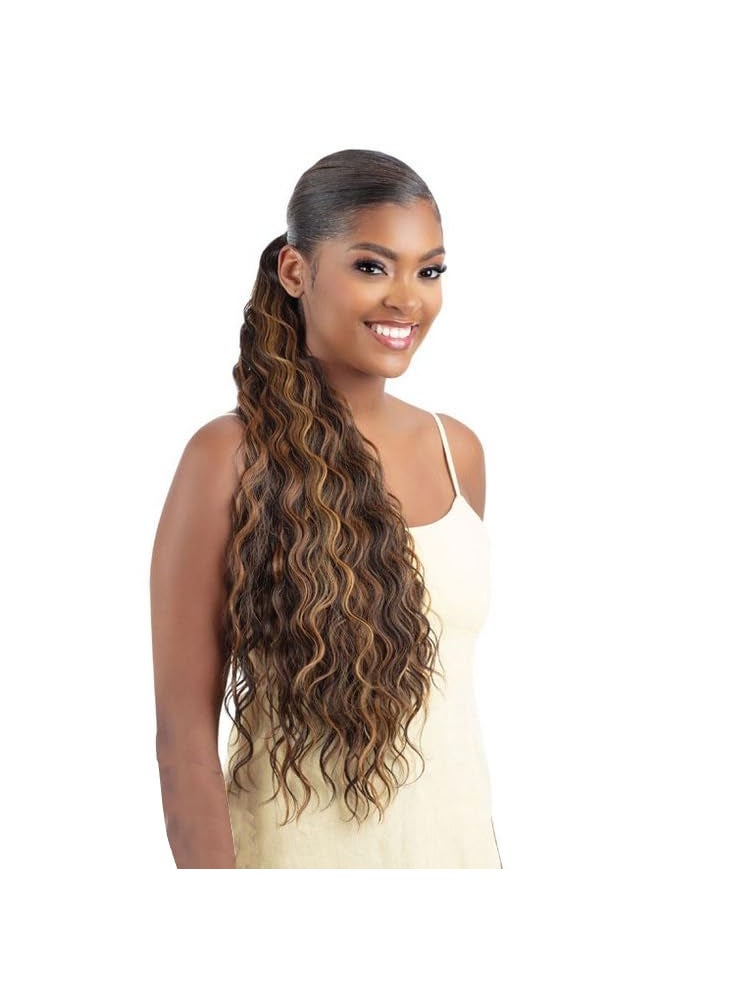 Organique Mastermix Shake N Go Pony Pro Weave Ponytail - Breezy Wave 26