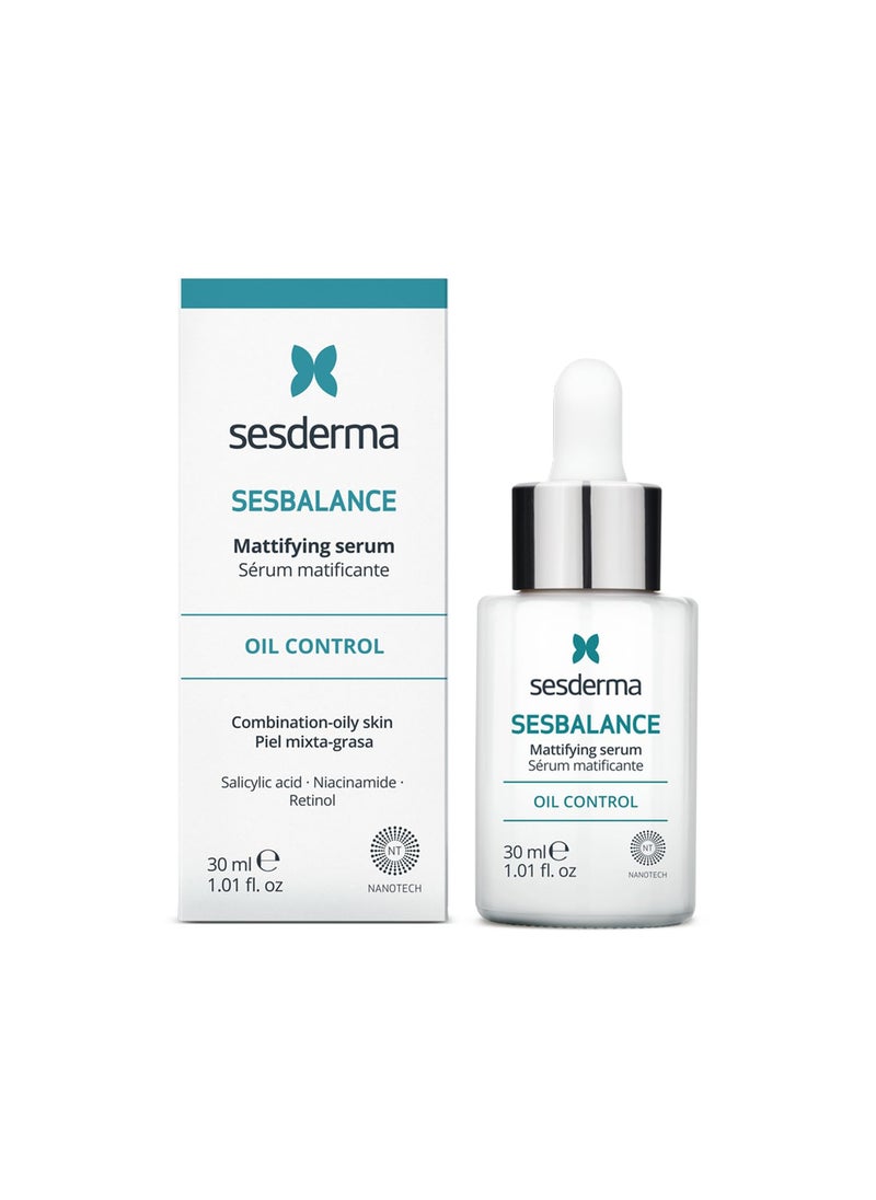 Sesderma SESBALANCE Mattifying Serum Acne-prone skin Oil Control Oily Mix and Combination Skin 1.0 fl. Oz