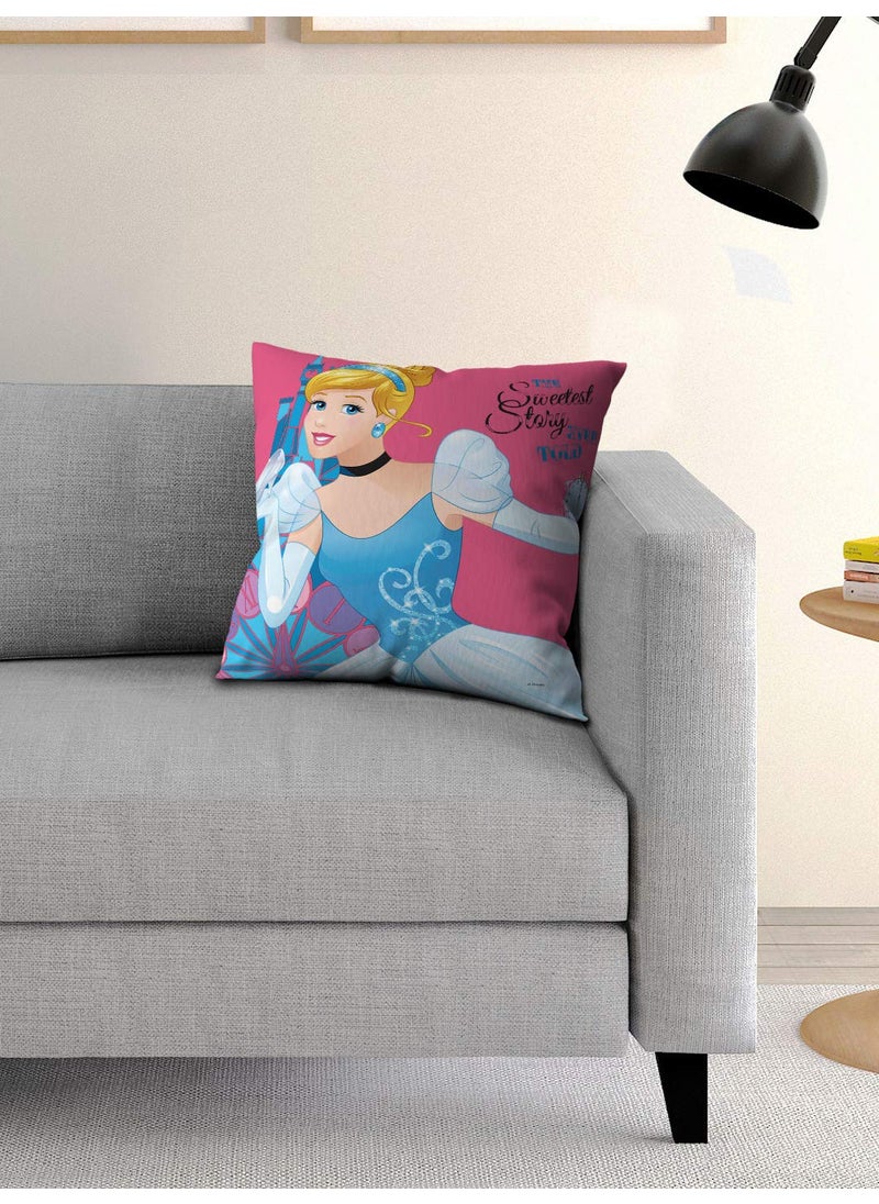Athom Living Disney Princess Filled Cushion with Cover 40x40 cm