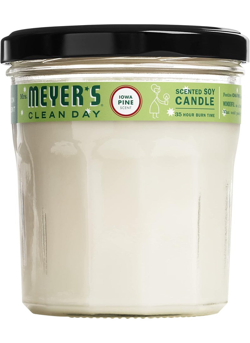 Mrs. Meyer's Clean Day Soy Candle, Iowa Pine (7.2 Ounce (Pack of 1))
