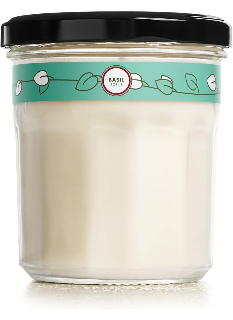 MRS. MEYER'S CLEAN DAY Scented Soy Candle, Basil Scent, 7.2 ounce candle (Pack - 1)