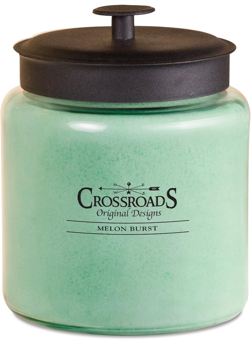 Crossroads Melon Burst Scented 4-Wick Candle, 96 Ounce