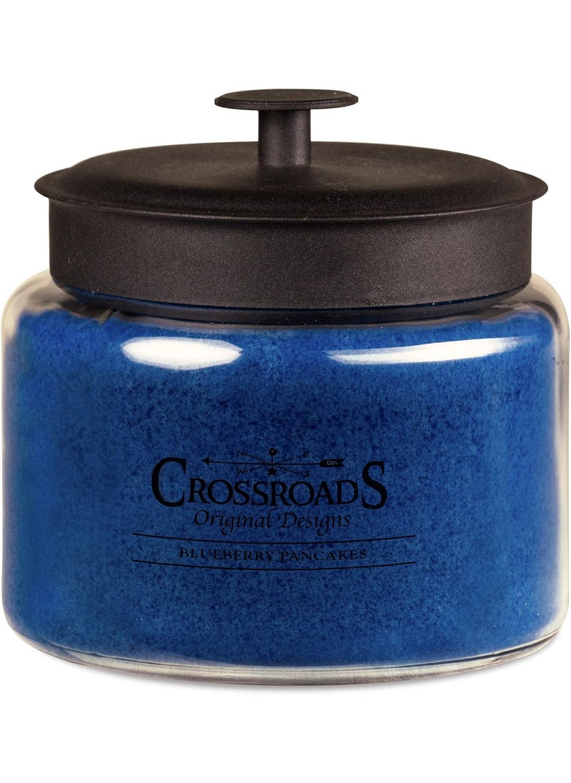 Crossroads Blueberry Pancakes Scented 4-Wick Candle, 64 Ounce