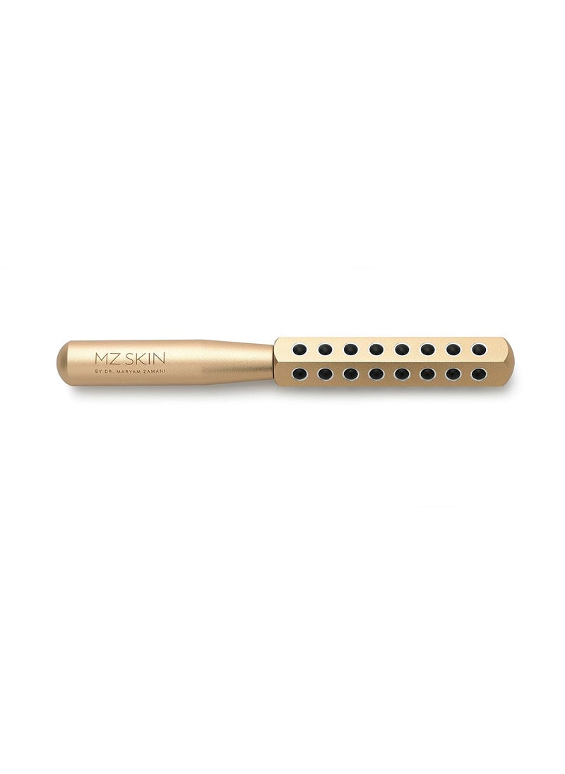 MZ Skin Tone & Lift Germanium Roller, Uplifting Facial Massage Tool for Lymphatic Drainage, De-Puffing, Sculpting & Contouring, 1-Unit