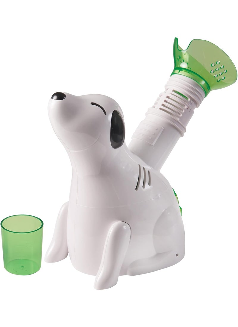 HealthSmart Humidifier and Personal Steam Inhaler for Kids Includes an Aromatherapy Tank and Facial Mask that Offers a Quick 6-9 Minute Therapy with Variable Steam Adjustment, Digger Dog