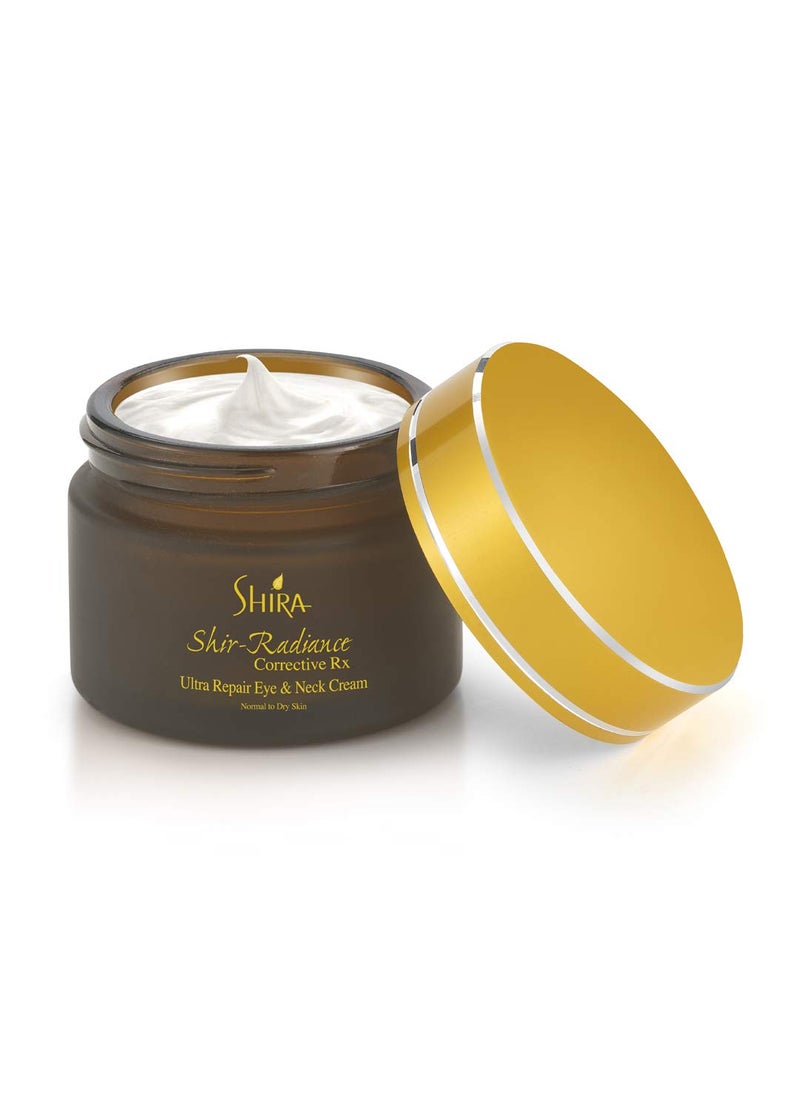 Shira Shir-Radiance Corrective RX Ultra Repair Eye and Neck Cream Leaves Skin Eventone Nourished & HydratedHelpful for Normal to Dry Skin Types (30ML)