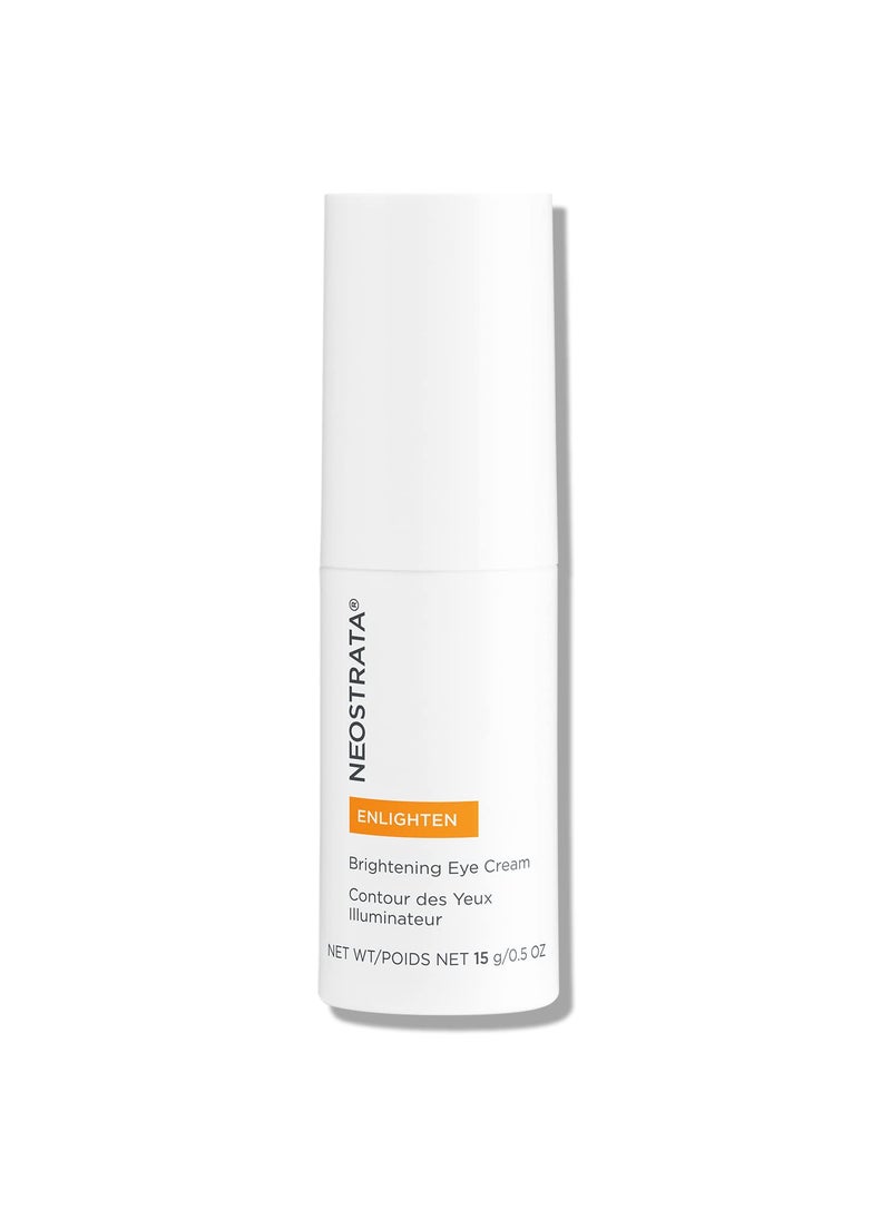 NEOSTRATA Brightening Eye Cream Dark Circle Corrector with Antioxidants, Peptides, and Algae Extract Fragrance-Free, 15 g.