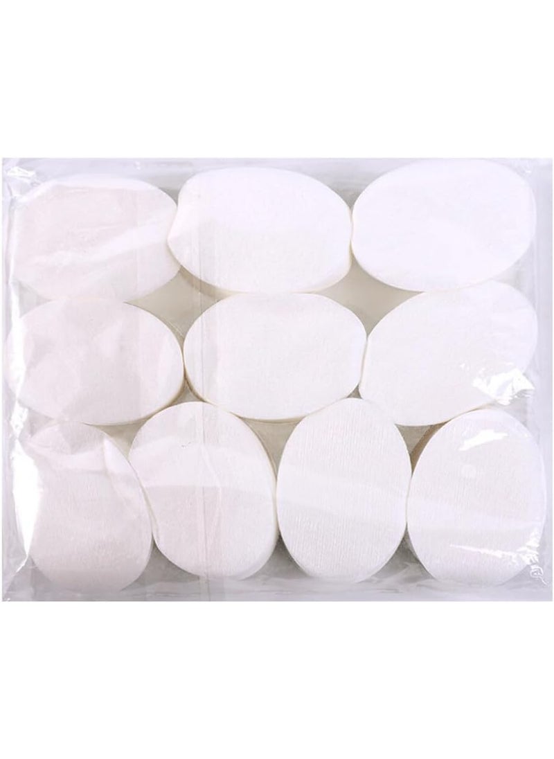 Lurrose Oval Eye Cover Sheet Disposable Non Woven Cotton Skin Care Cosmetic Facial Paper Sheet Eye Zone Shaped Toner Lotion Paper 1000pcs