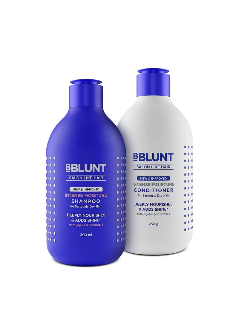 Intense Moisture Shampoo & Conditioner Duo (300 ml + 250 g)