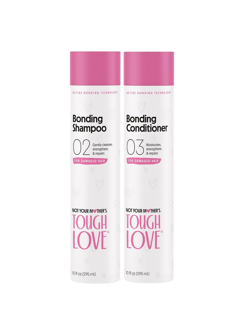 Not Your Mother's Tough Love Shampoo & Conditioner (2-Pack) - 10 fl oz - Helps Strengthen Hair, Repair Hair, and Condition Damaged Hair