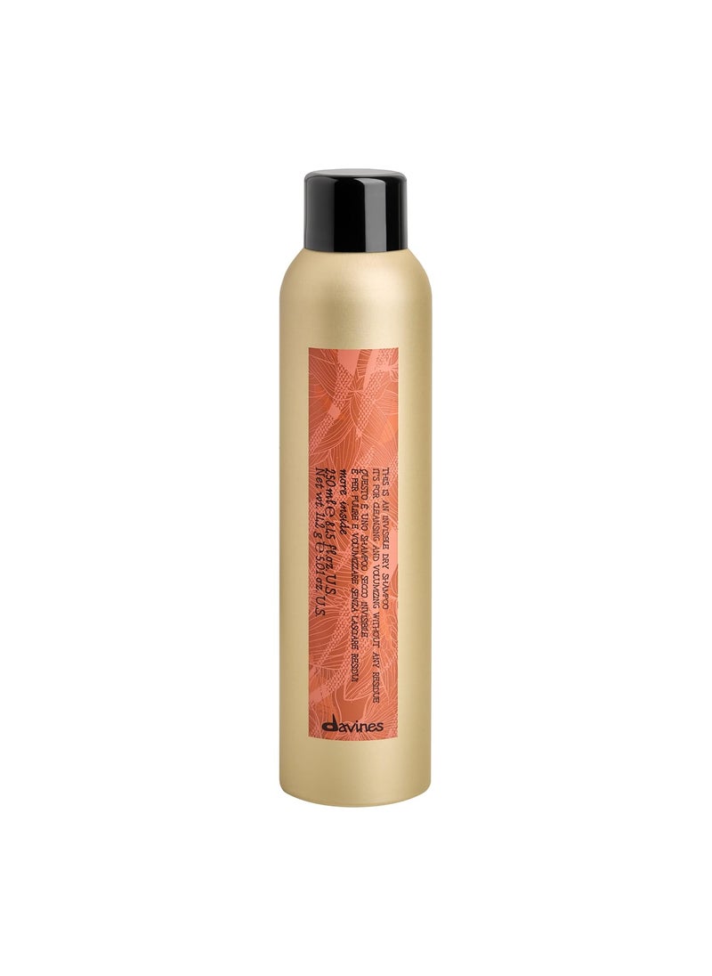 Davines This Is An Invisible Dry Shampoo, Residue-Free Cleansing And Volumizing Formula, Absorbs Oil With A Soft And Natural Finish, Vanilla And Grapefruit Scented