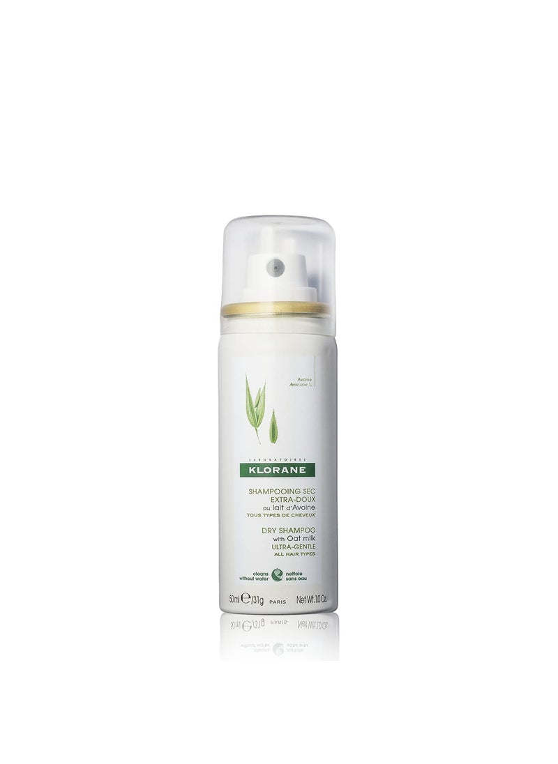 Klorane - Ultra-Gentle Dry Shampoo with Oat+ - Gentle Formula Instantly Revives Hair - Paraben & Sulfate-Free