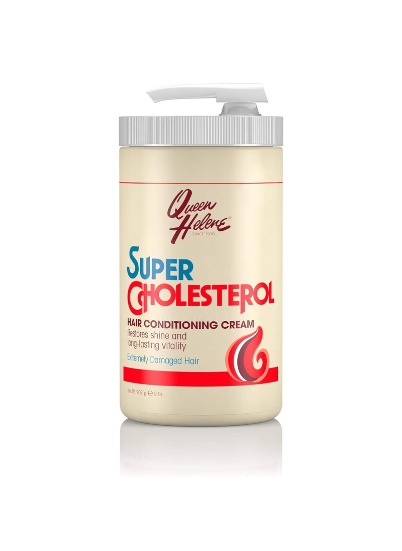 Queen Helene Hair Conditioning Cream, Super Cholesterol, 32 Oz (Packaging May Vary)