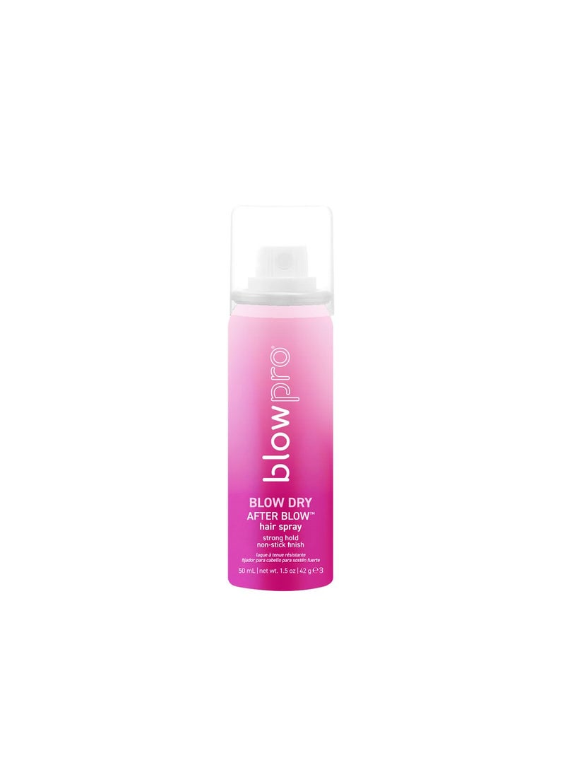 blowpro After Blow Strong Hold Finishing Spray 1.5oz, Adds Shine, Volume & Frizz Control without Buildup, Soy Protein Helps Strengthen Hair, 100% Keratin Treatment Complaint & Safe for All-Hair Types!