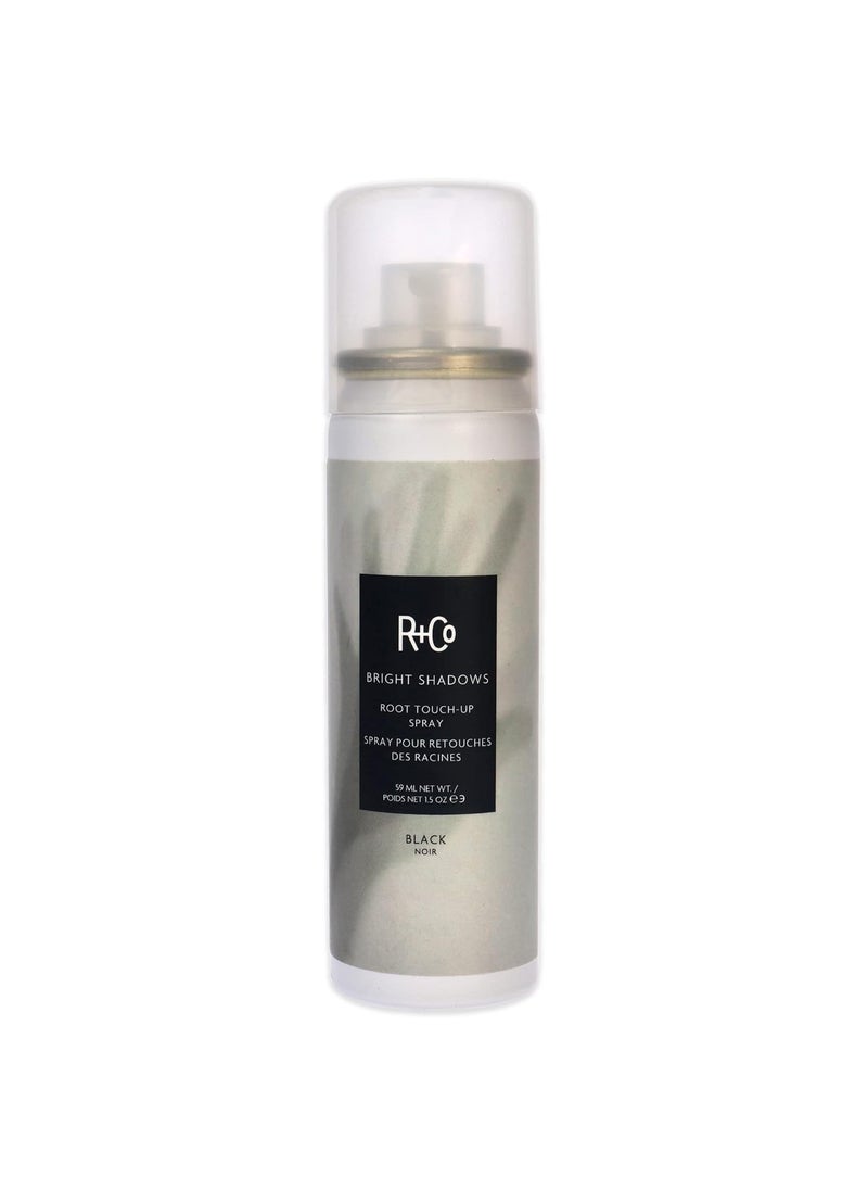 R+Co BRIGHT SHADOWS Root Touch-Up Spray Black 59 ml / 1.5 oz