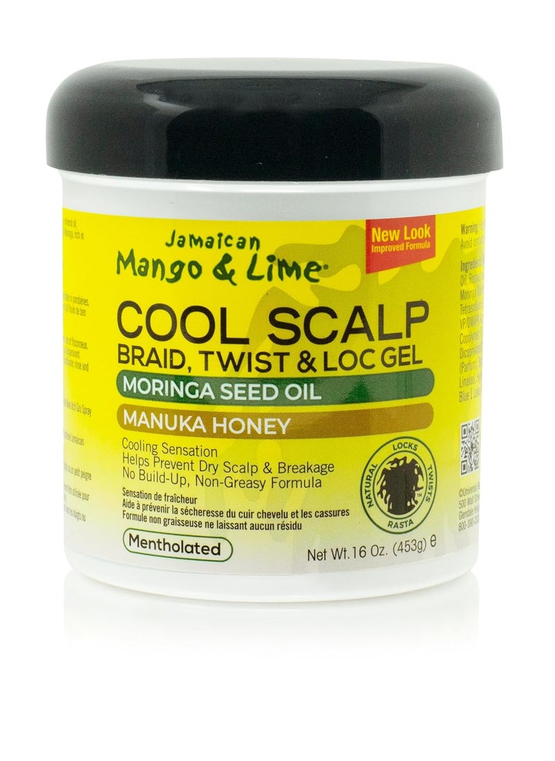 Jamaican Mango and Lime No More Itch Cool Scalp, Menthol, 16 Ounce