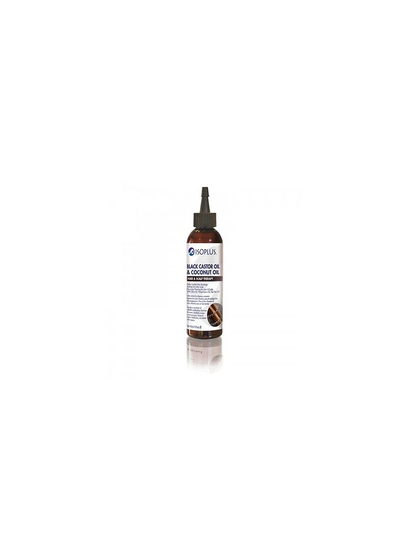 Isoplus Black Castor Oil & Coconut Oil Hair & Scalp Therapy Oil 4 oz