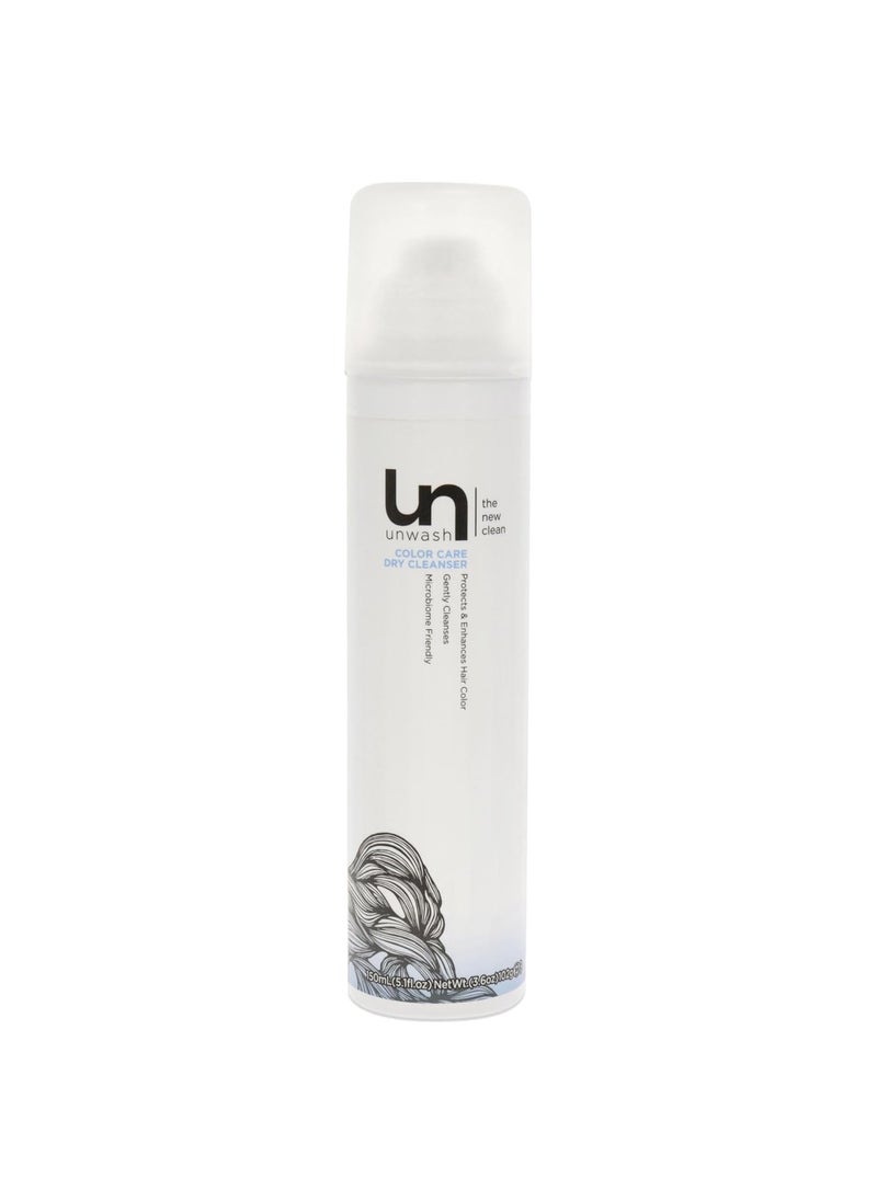 Unwash Color Care Dry Cleanser - Safe for Color Treated Hair, Preserves Hair Color, Absorbs Excess Oil & Impurities, Volumizes & Refreshes Hair, Cruelty Free, 5.1 oz