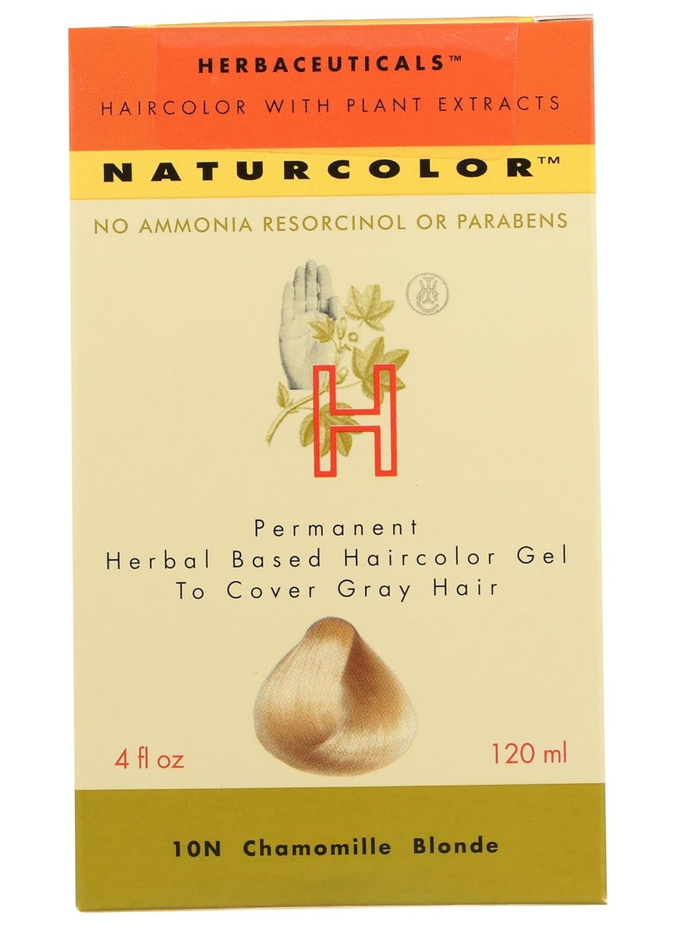 naturcolor Haircolor Hair Dye - Chamomile Blonde, 4.08 Fl Oz (10N)