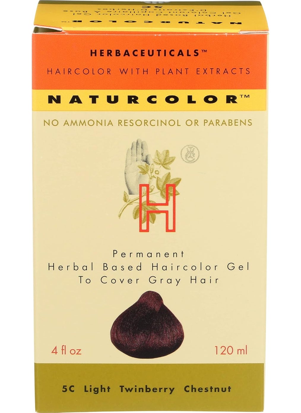 naturcolor Haircolor Hair Dye - Light Twinberry Chestnut, 4 Ounce (5C)