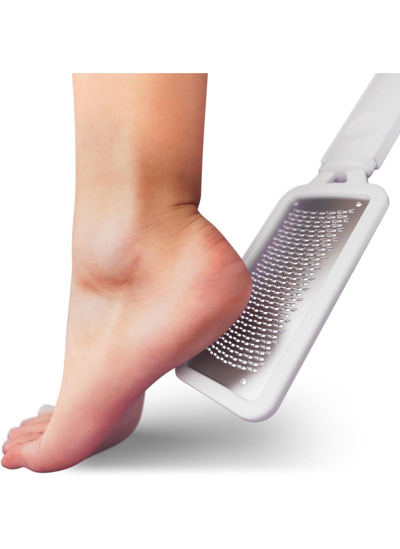 Lee Beauty Professional Callus Remover for Feet-Rasp Foot File Scrubber for Dead Skin Remover for Cracked Heels & Dry Skin-Sturdy Scraper Tool, Easy to Use & Clean-Pedicure Supplies for Smooth Foot