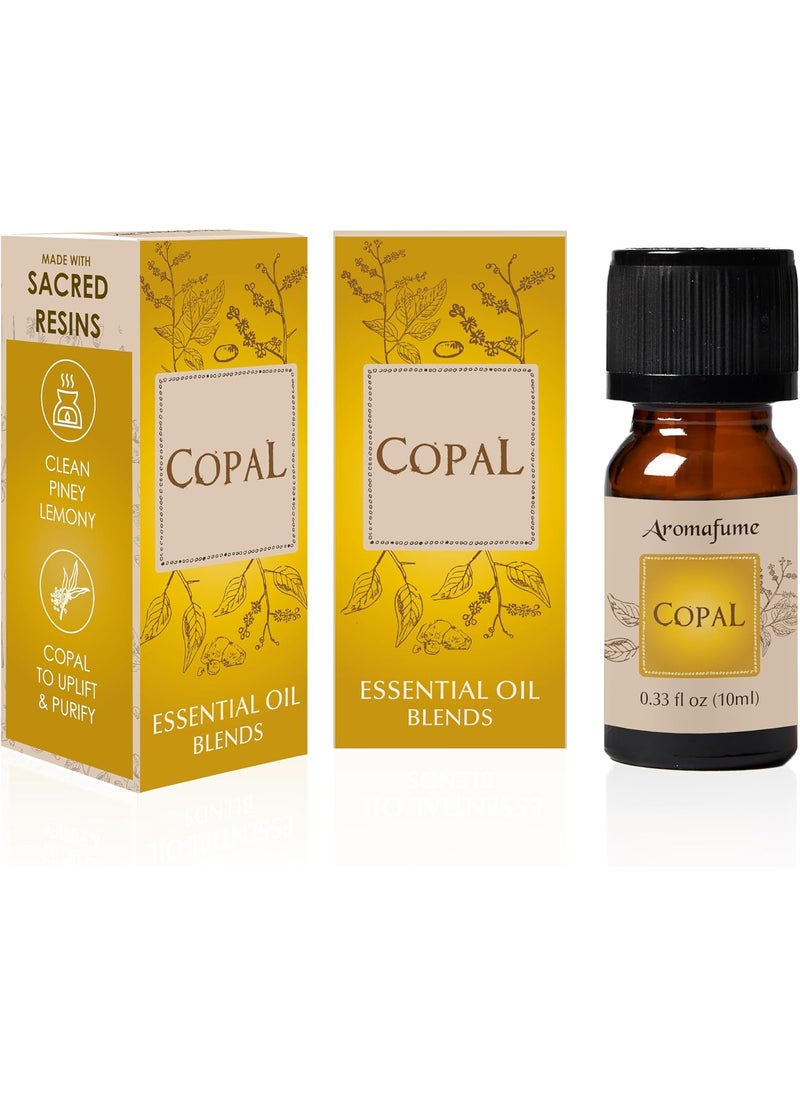 Copal Resin Essential Oil Diffuser Blend 30ml by Aromafume | Protium Copal (Burseraceae) Extract | Native to Mexico | Deepened Relaxation & an ambience for Rituals | Charged with Pure Resins