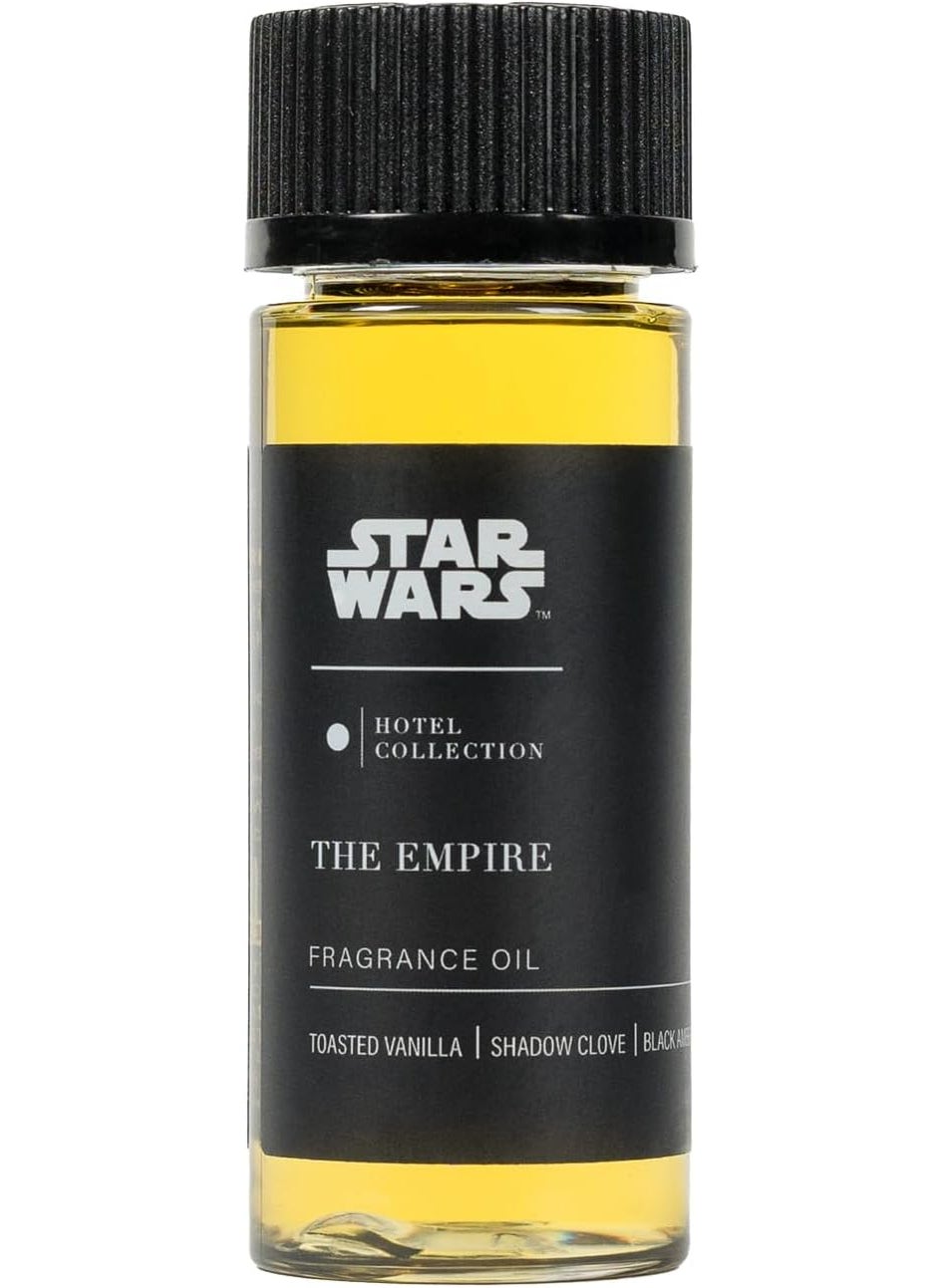 Aroma360 Hotel Collection - Star Wars The Empire Essential Fragrance Oil - Dark Side - Luxury Aromatherapy Scent Diffuser Oil - Hints of Toasted Vanilla, Shadow Clove, & Black Amber - 1.7 FL OZ, 50ML