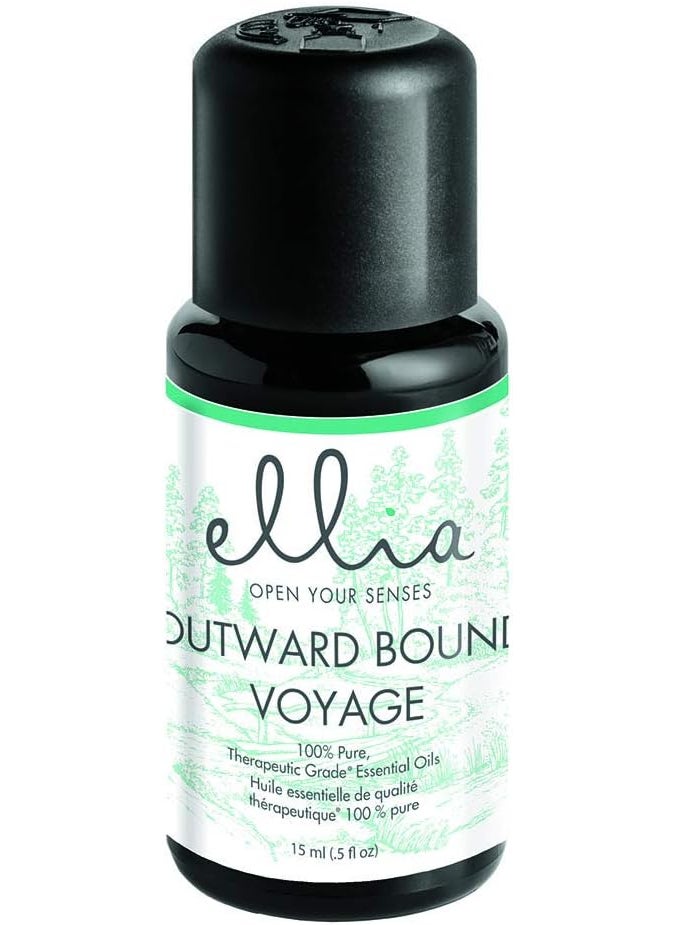 Ellia Outward Bound Essential Oil, 15 mL Bottle, Clear