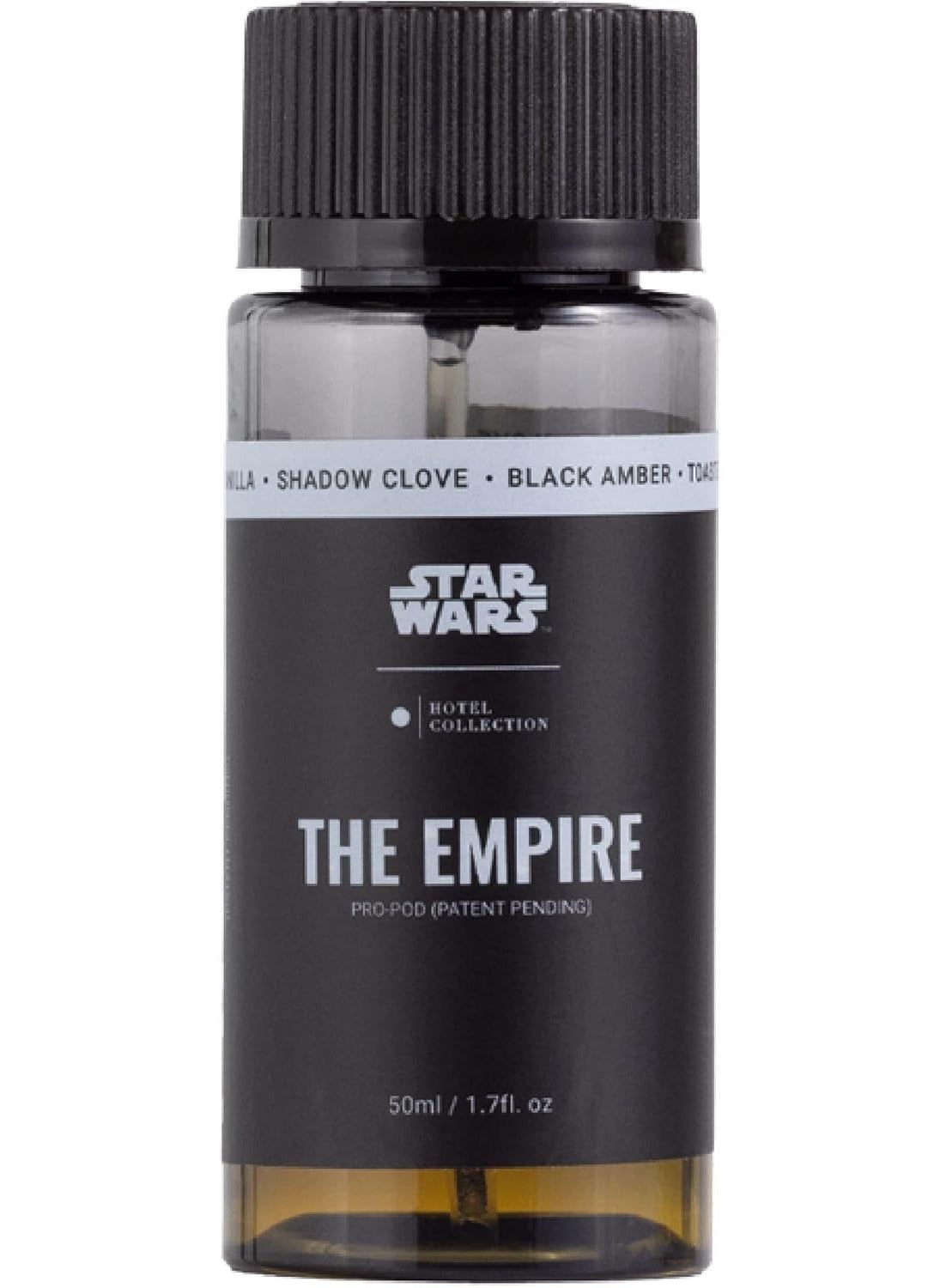 | Star Wars - The Empire Pro-Pod Oil | Dark Side | Luxury Essential Oil Diffuser | Aromatherapy Scent Diffuser Oil | Toasted Vanilla, Shadow Clove and Black Amber 1.7 fl oz, 50 mL