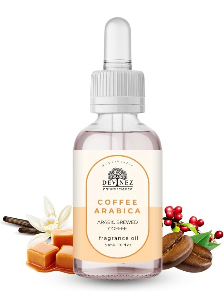 Devinez Coffee Arabica Fragrance Oil,(30ml) - for Diffusers, Aromatherapy, & Home, DIY, Air Freshener, DIY Candle-Making