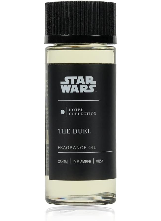 Aroma360 Hotel Collection - Star Wars The Duel Essential Fragrance Oil - Light vs Dark Side - Luxury Aromatherapy Scent Diffuser Oil - Hints of Santal, Dim Amber, & Musk - 1.7 FL OZ, 50ML