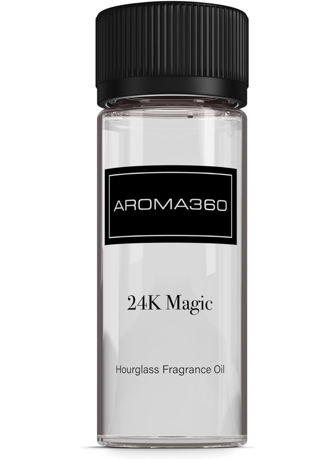 Aroma360 Hourglass Diffuser Oil - Aromatherapy Fragrance Oil for Office & Bedroom Scents - Scent Diffuser Inspired by W Hotels - Bergamot, Lemon & Lemongrass - 24K Magic, 50 mL/1.7 fl oz
