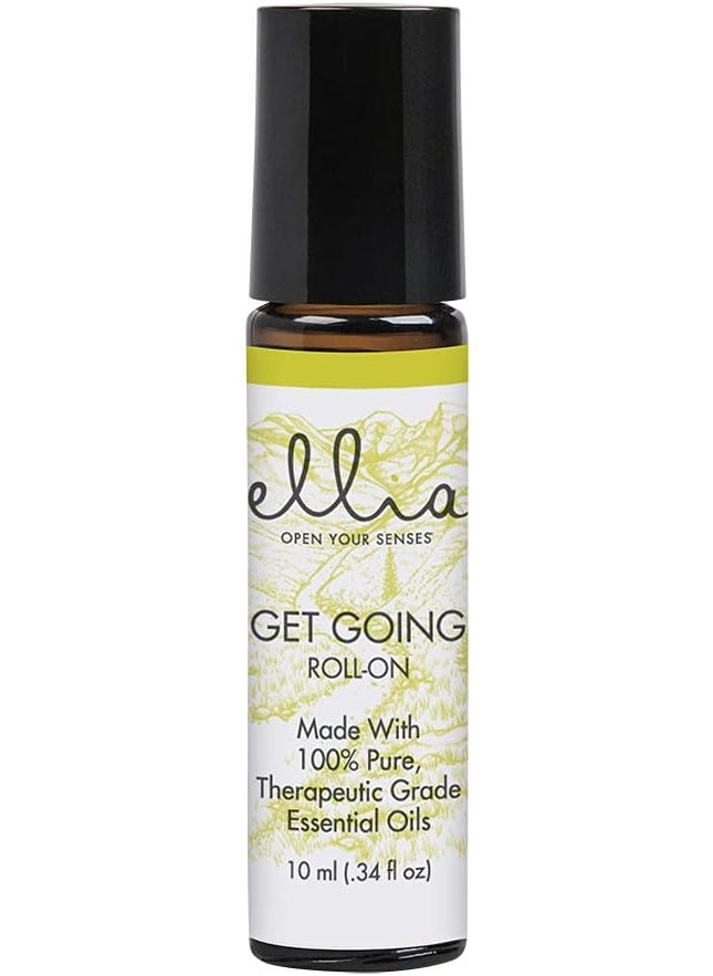 Ellia Essential Oil Roll-On | Get Going Blend| 10ml, 100% Pure, Therapeutic Grade