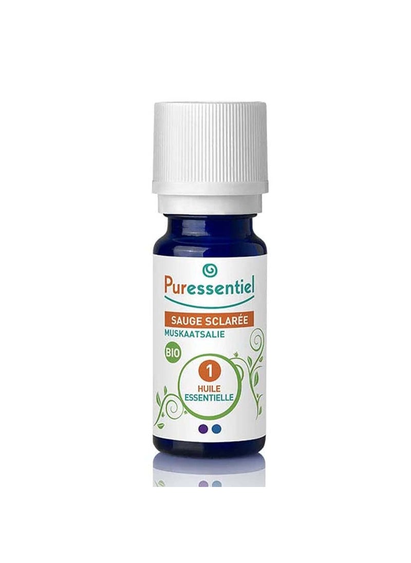 Puressentiel Organic Essential Oil- Sage Clary for Unisex - 0.17 oz Oil