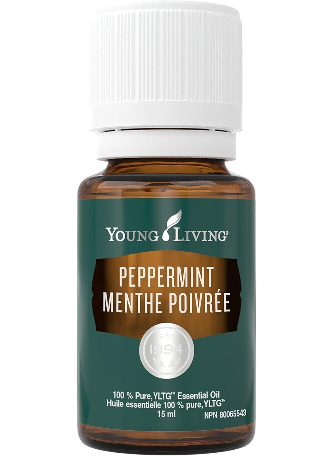 Peppermint Essential Oil by Young Living, 15 Milliliters, Topical and Aromatic