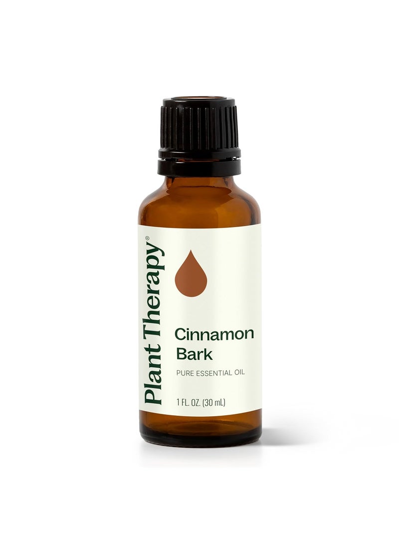 Plant Therapy Cinnamon Bark Essential Oil 30 mL (1 oz) 100% Pure, Undiluted, Therapeutic Grade