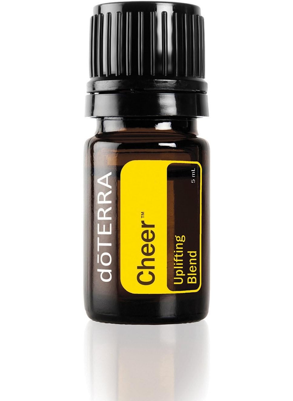 doTERRA - Cheer Essential Oil Uplifting Blend - Optimistic Aroma Promotes Feelings of Cheerfulness and Happiness, Counteracts Negative Emotions; for Diffusion or Topical Use - 5 mL