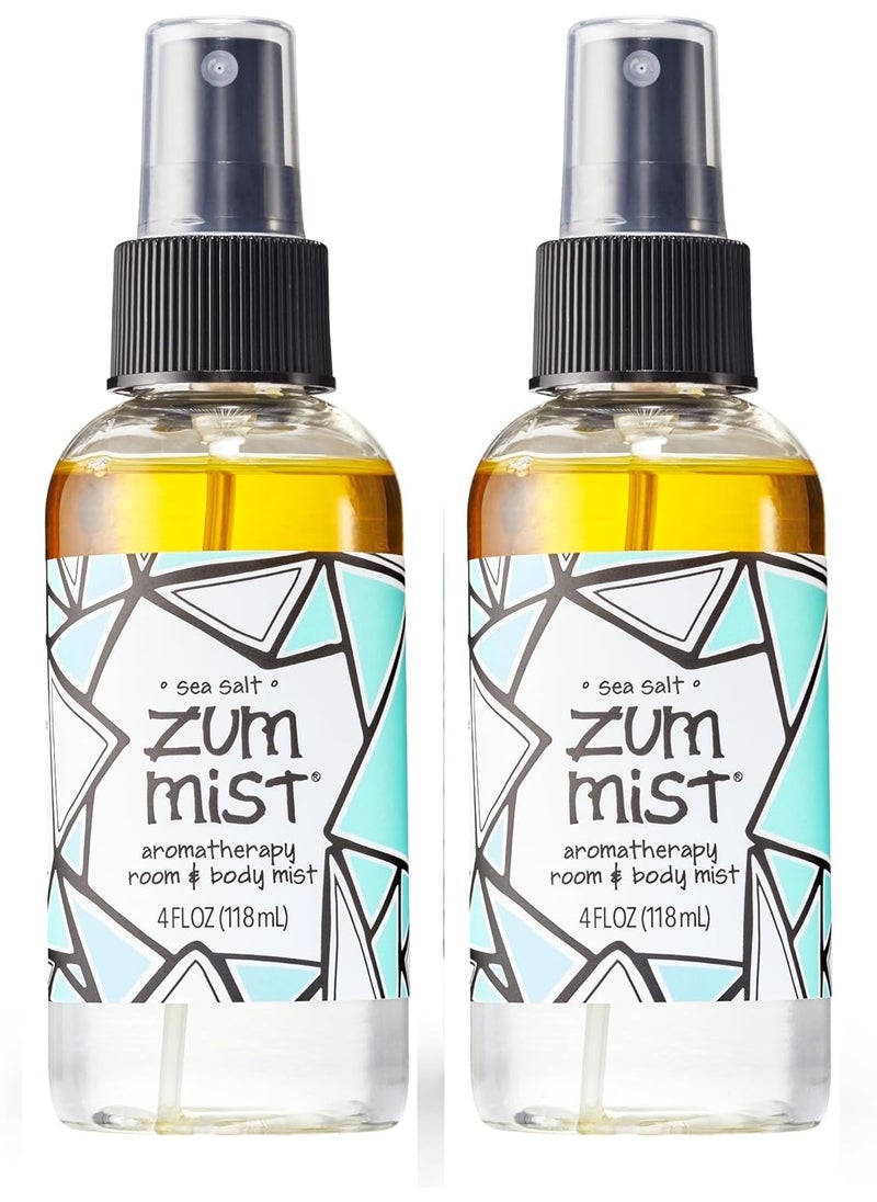 Indigo Wild Zum Mist Room and Body Spray - Sea Salt - 4 fl oz (2 Pack)