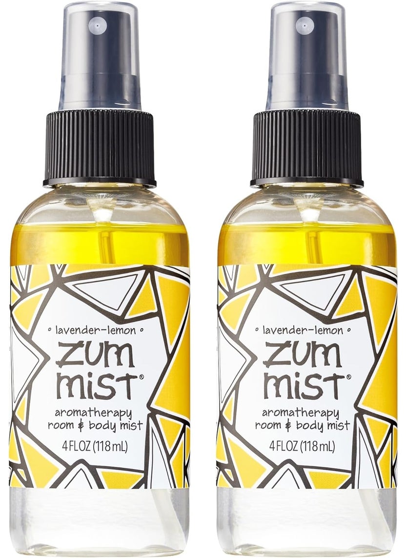 Indigo Wild Zum Mist Room and Body Spray - Lavender-Lemon - 4 fl oz (2 Pack)