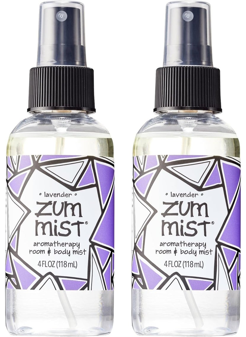 Indigo Wild Zum Mist Room and Body Spray - Lavender - 4 fl oz (2 Pack)
