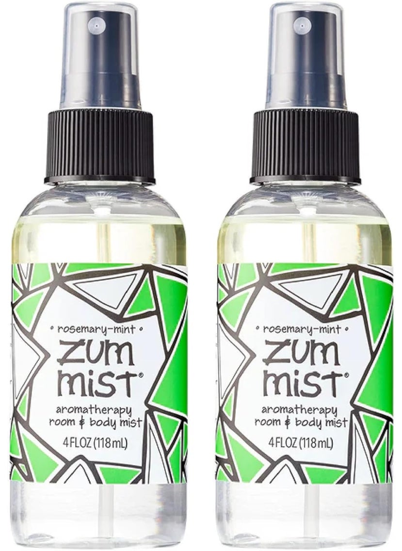 Indigo Wild Zum Mist Room and Body Spray - Rosemary-Mint - 4 fl oz (2 Pack)