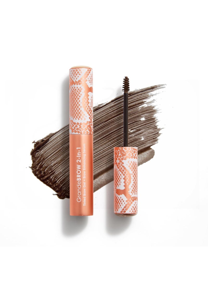 Grande Cosmetics GrandeBROW 2-in-1 Tinted Brow Gel + Brow Enhancing Serum