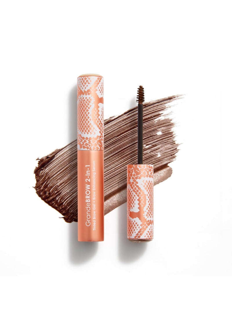 Grande Cosmetics GrandeBROW 2-in-1 Tinted Brow Gel + Brow Enhancing Serum