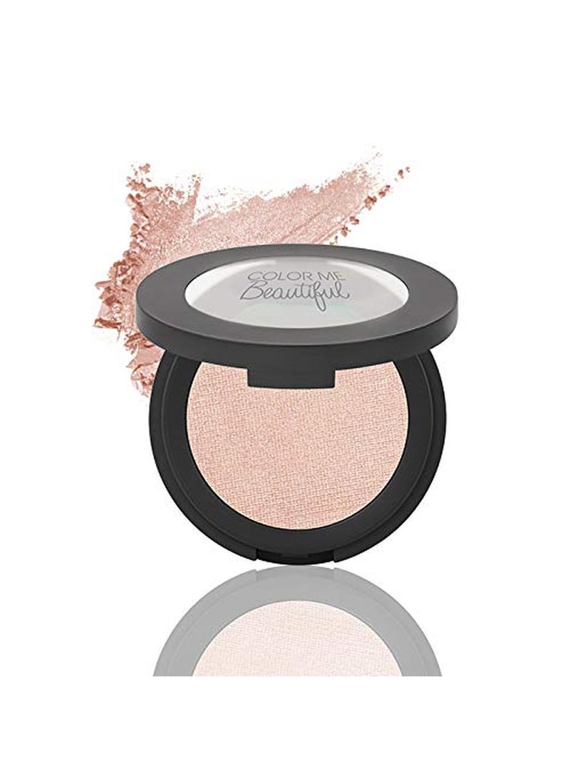 Color Me Beautiful Color Pro Single Eyeshadow, Full Pigment and Long-Lasting Pressed Powder, Cruelty-Free