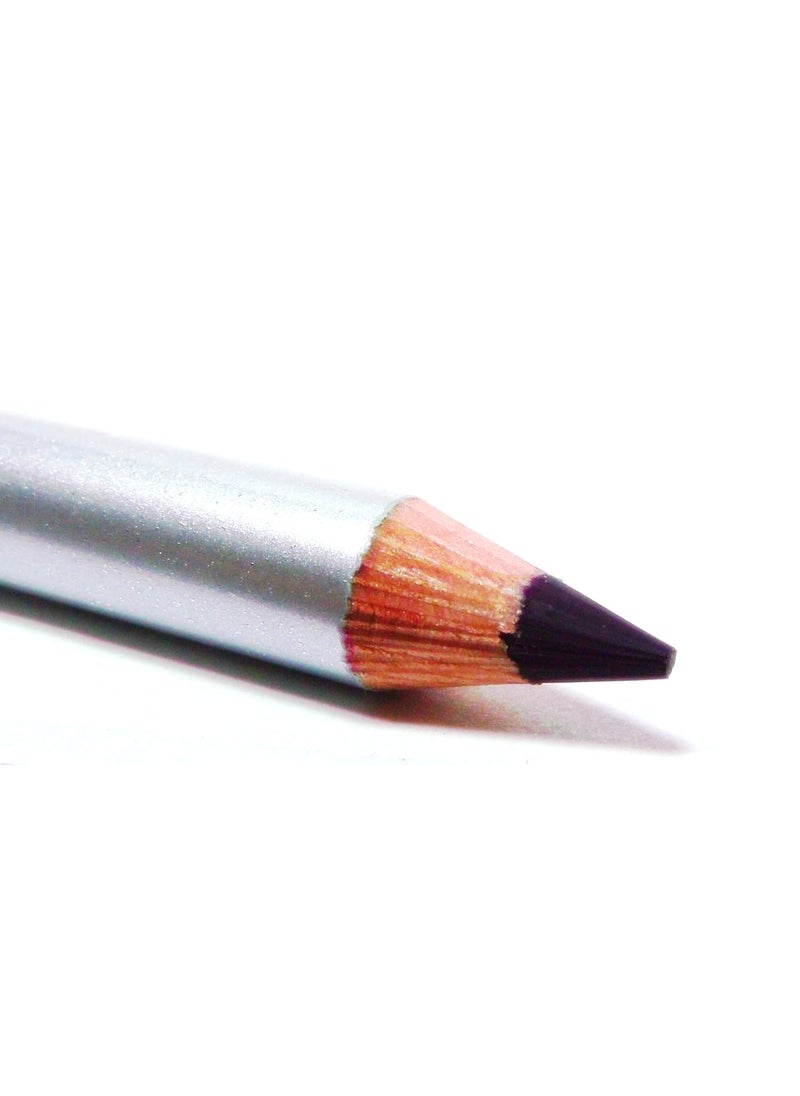 Midnight Eggplant Plum Violet Dark Matte Purple Red Wood Eyeliner Pencil, HD Professional Eye Liner Smudge Proof Deep Pigment, No Animal Testing & Cruelty Free