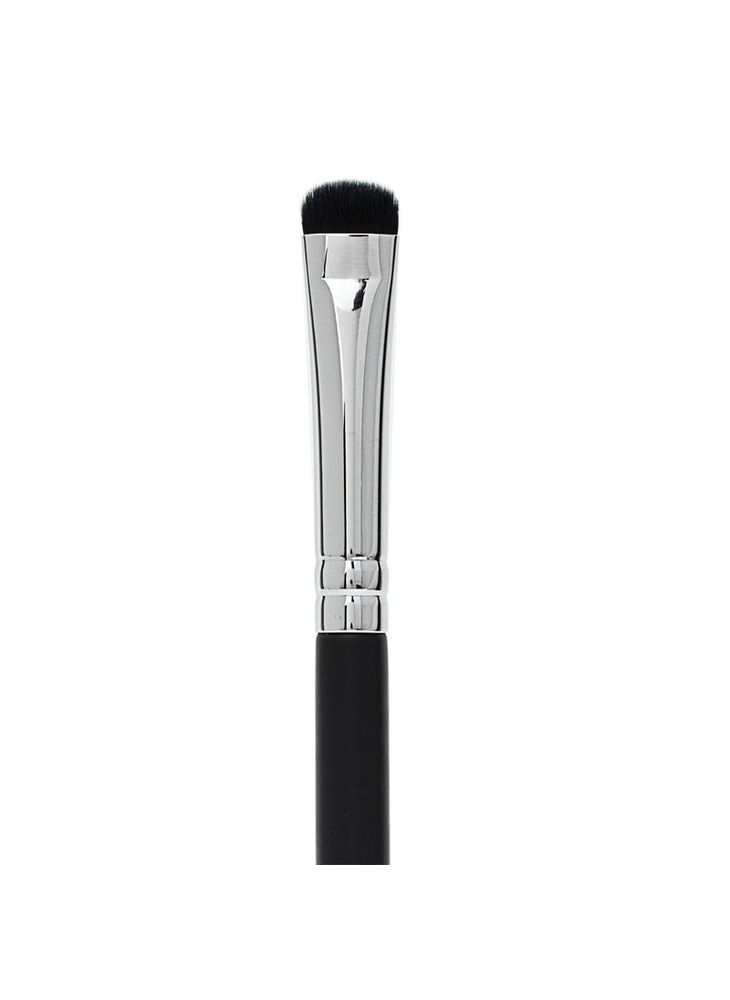 Smudge Makeup Brush Eye Shadow Brush - Short Shader Eyeshadow Smudger Tool, Small Flat Bristles for Blending Eyeliner Smokey Eye, Precision Cut Crease, Outer V, Corner Highlighter, Eyebrow Concealer