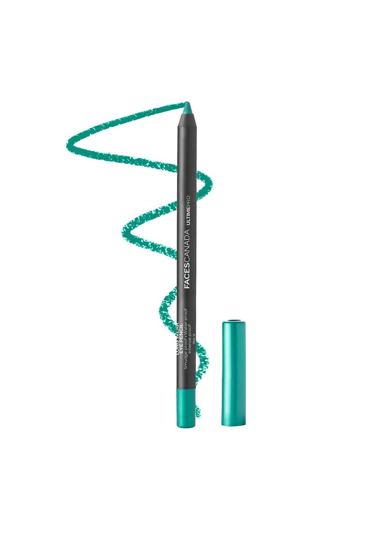 Ultime Pro Eyeliner Pencil - Teal | 8 Hour Long Lasting | Smooth One Stroke Application | Soft Blendable Formula | Waterproof & Smudge Proof | 0.04 Oz (1.2g)