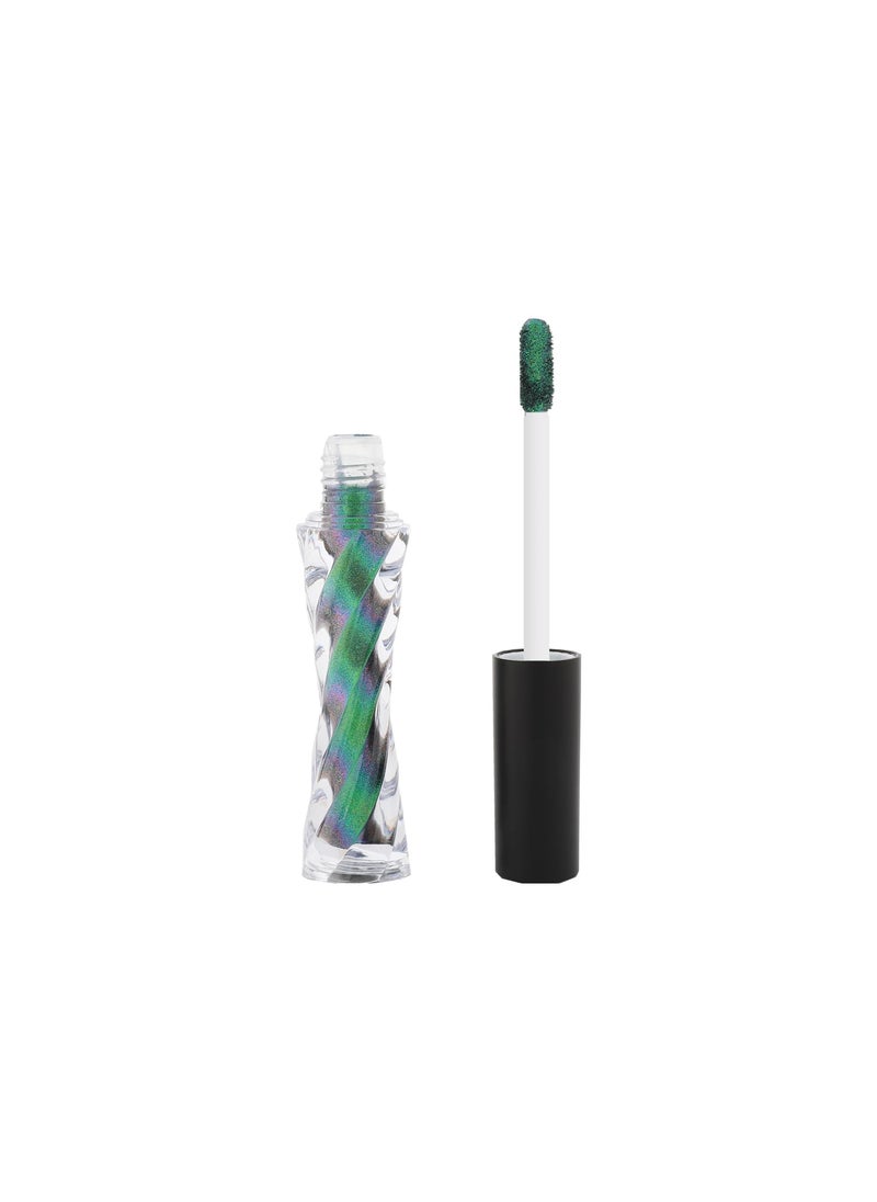 Profusion Cosmetics Prismatic Chrome 6 Shades Liquid Eyeshadow, Glam Up Your Look and Get Stunning Shades Inside, Stand Out All Day and Shine with Premium Beauty Tools (Green/Blue)