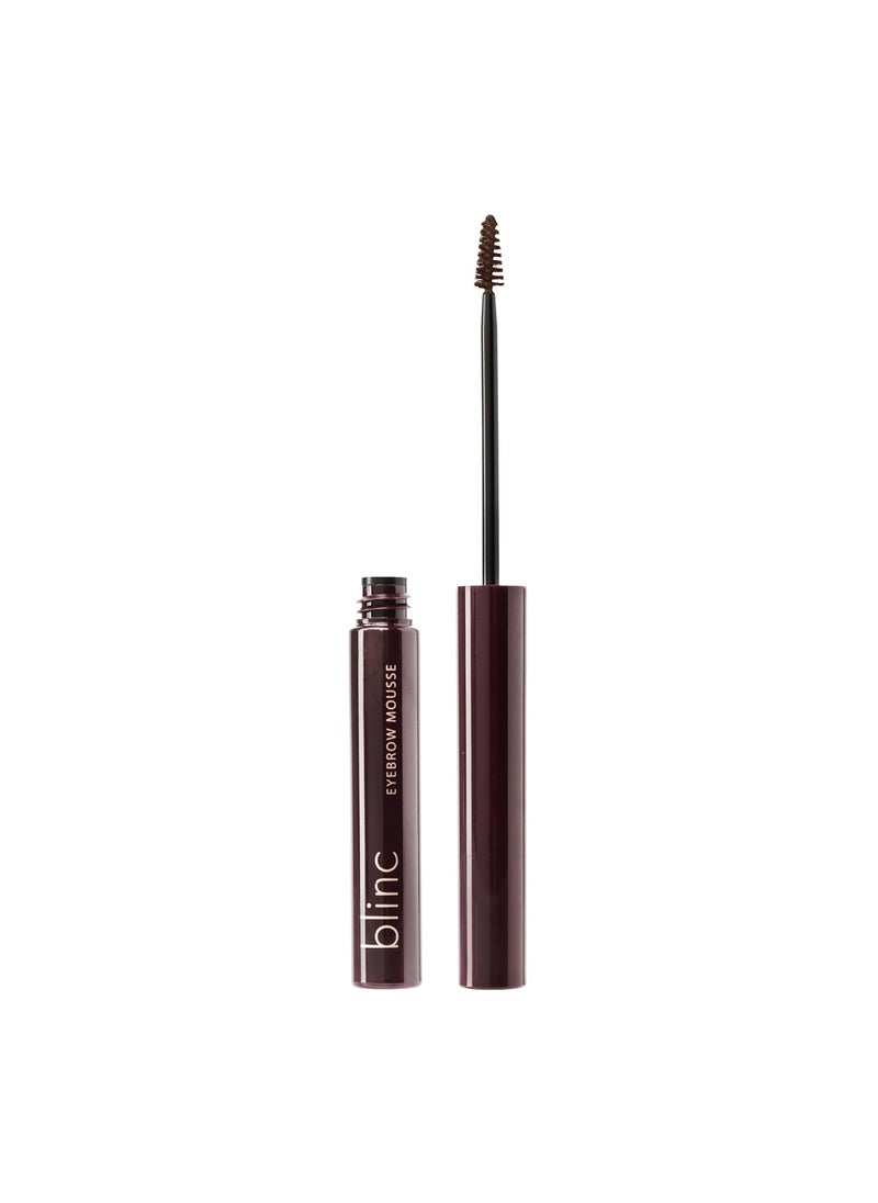 Blinc Eyebrow Mousse, Extreme Hold Tinted Eyebrow Gel with Peptides and Vitamins A & E, Natural Finish, Long-Wearing, Waterproof, Vegan, Gluten-Free & Cruelty-Free, 4.7mL/ 0.16 Fl. Oz