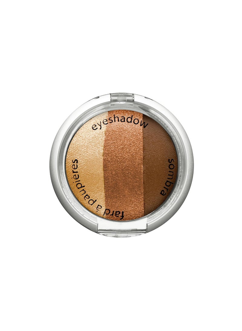 Palladio Cosmetic Baked Eyeshadow Trio, Metallics, 0.09 Ounce